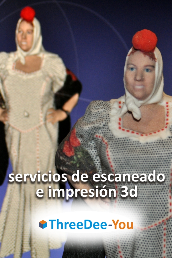 Servicios de escaneado e impresión 3d